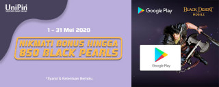 Nikmati Bonus Hingga 850 Black Pearl Hanya di UniPin!